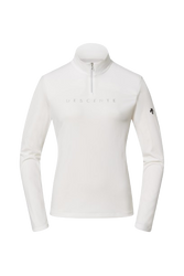 Turtleneck Descente Chest Logo T-Neck Super White - 2025/26