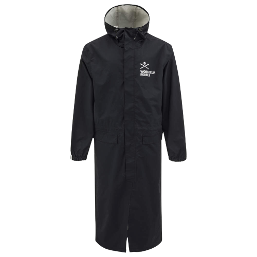Płaszcz trenerski HEAD Race Rain Coat Black - 2025/26