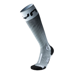Skarpety narciarskie UYN Man Ski One Merino Socks Grey Melange/White - 2025/26