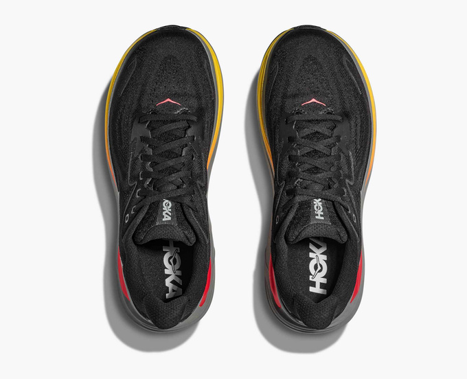 Man Schuhe Hoka Clifton 10 Black/Galactic Grey