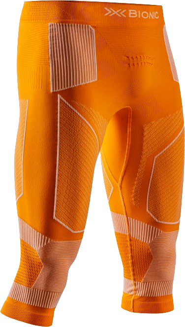 Kalesony X-Bionic Energy Accumulator Light Pants 3/4 Men Blazing Orange/Arctic White - 2024/25