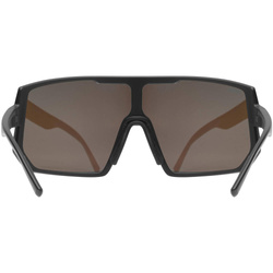 Sonnenbrille Uvex Sportstyle 235 P - Black Mat/Mirror Yellow - 2023