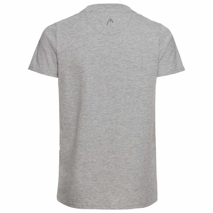Koszulka HEAD Race T-shirt Junior Grey - 2020/21