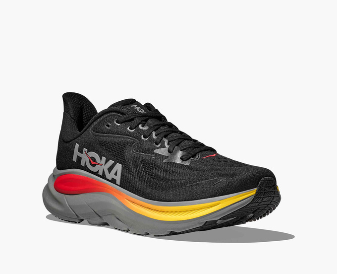 Buty męskie Hoka Clifton 10 Black/Galactic Grey