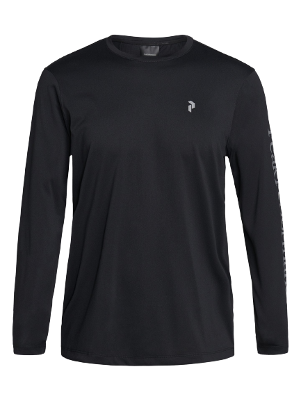 Koszulka longlseeve PEAK PERFORMANCE M Alum Light LS Black - 2022