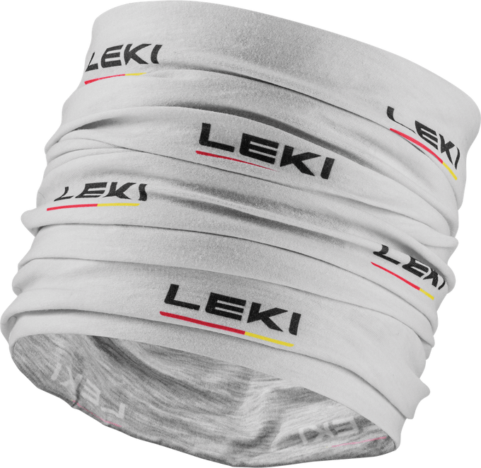 Komin LEKI Multiscarf Light Grey/Black 