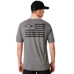 Koszulka OAKLEY SI Oakley Flag Tee Athletic Heather Gray