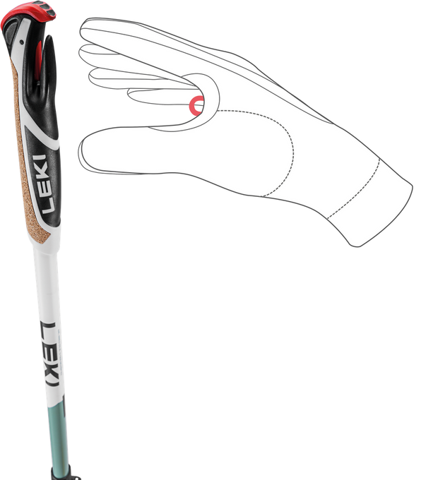 Kije Nordic Walking LEKI Spin Shark SL