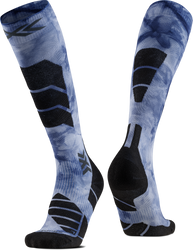 Skarpety narciarskie X-SOCKS® SKI EXPERT WILD OTC TIEDYE X BLACK/MARINE - 2025/26