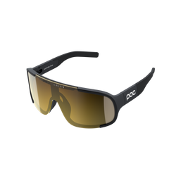 Okulary przeciwsłoneczne POC Aspire Mid Uranium Black/Clarity Road/Partly Sunny Gold