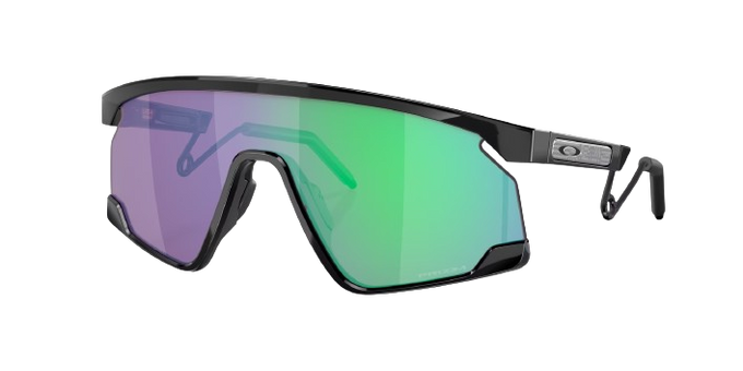 Okulary OAKLEY BXTR Metal Introspect Collection Prizm Jade Lenses/Metal Black Frame