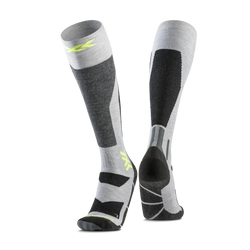 Skarpety X-SOCKS SNOWBOARD DISCOVER OTC RHINO GREY/CANARY - 2025/26