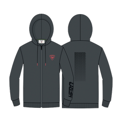 Bluza Rossignol Hero FZ Hoodie Onyx Grey - 2023/24
