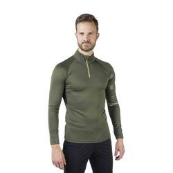 Koszulka ROSSIGNOL Poursuite 1/2 Zip Green - 2022/2023