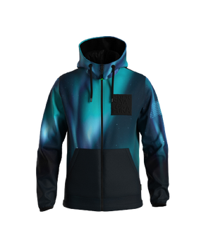 Bluza ENERGIAPURA Sweatshirt Full Zip With Hood Life Aurora Blue Junior - 2023/24