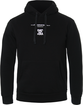 Bluza ENERGIAPURA Sweatshirt With Hood Lucan Black - 2023/24