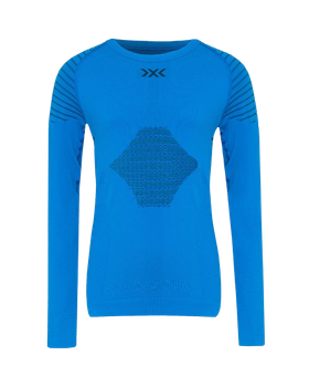 Koszulka termoaktywna X-Bionic Invent 4.0 Shirt LG SL Junior Teal Blue/Anthracite - 2023/24
