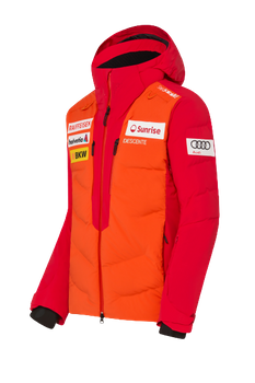 Kurtka puchowa Descente Swiss Down/Down Jacket Momiji Orange - 2023/24