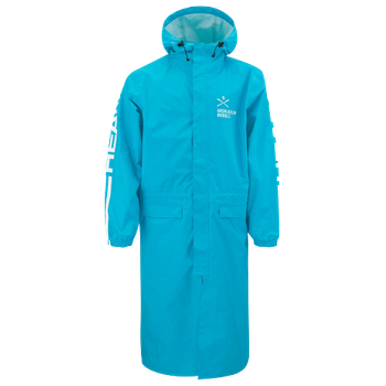 Płaszcz trenerski HEAD Race Rain Coat Blue - 2023/24