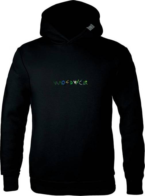 Bluza ENERGIAPURA Sweatshirt With Hood Lucas Braathen Black/Vamos Dancar - 2022/23
