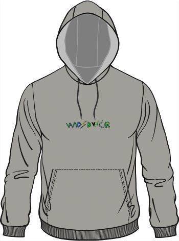 Bluza ENERGIAPURA Sweatshirt With Hood Lucas Braathen Melange Grey/Vamos Dancar - 2022/23