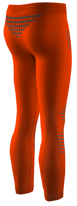 Kalesony X-Bionic Invent 4.0 Pants Junior Sunset Orange/Black - 2023/24