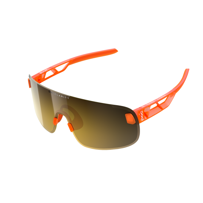 Okulary POC Aspire Fluorescent Orange Translucent - 2022