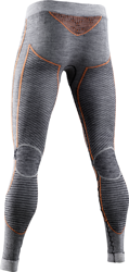 Kalesony X-BIONIC Apani 4.0 Merino Pants Black/Grey/Orange Men - 2022/23